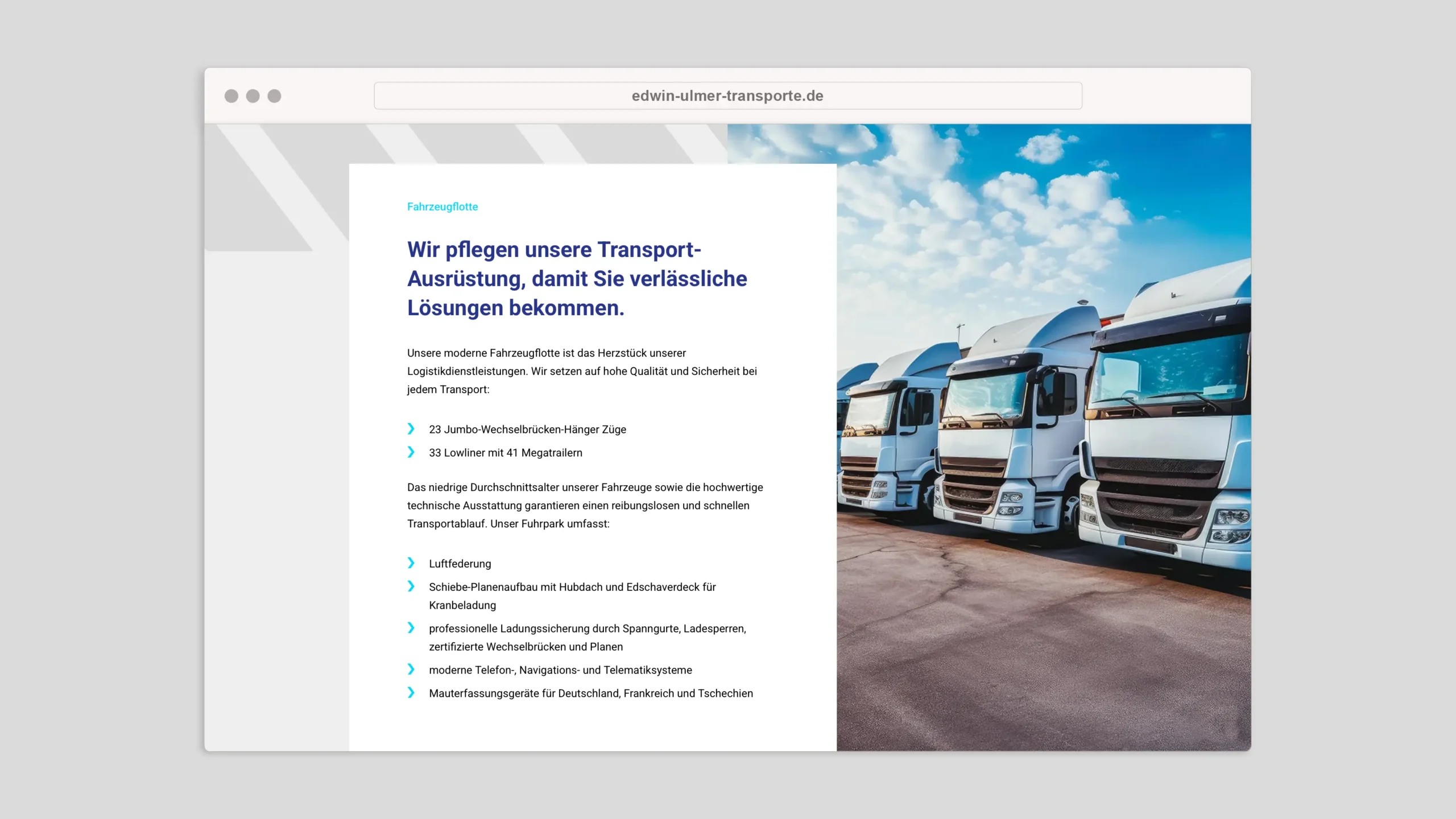 KB-Designagentur-Stuttgart-Webdesign-Website-Ulmer-Transporte-2